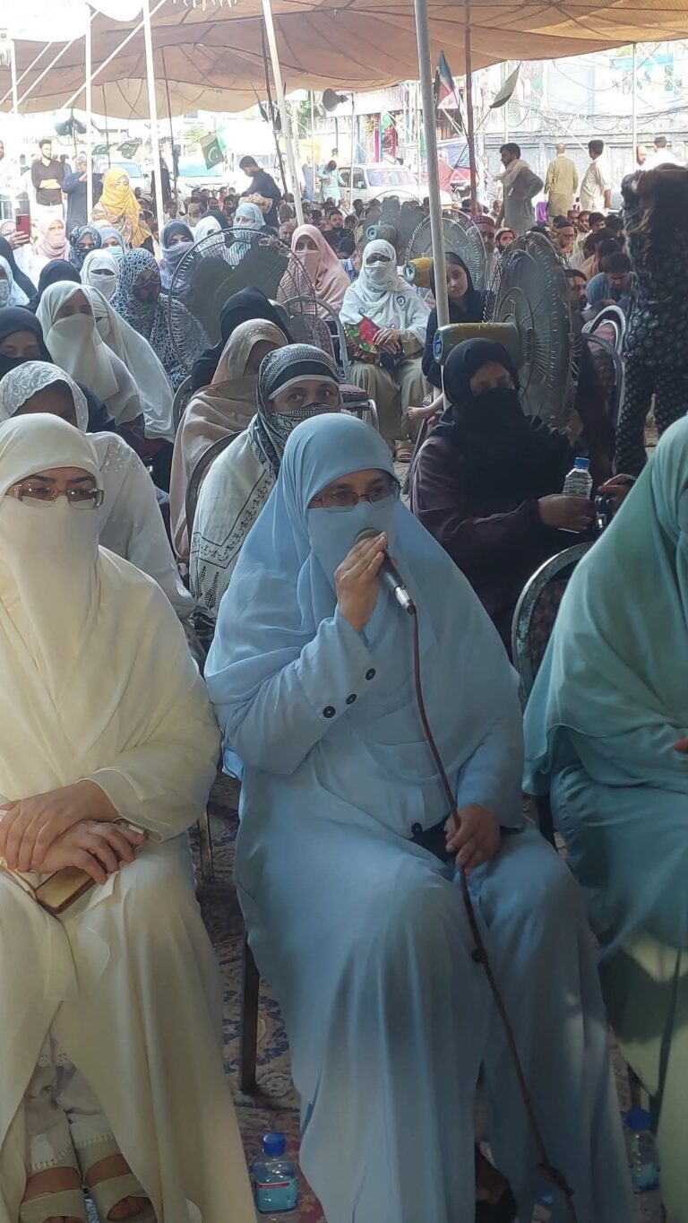 جماعت اسلامی کی رہنما ڈاکٹر حمیرا طارق کا بیان: "لانگ مارچ کو لاہور میں روکنا بلاجواز ہے”